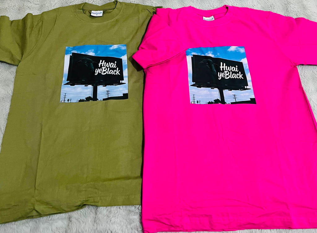 Hwai yeBlack t shirts